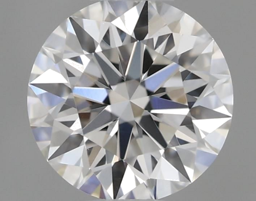 0.37 carat F-VVS1 Excellent cut Natūralus Round Deimantas (1)