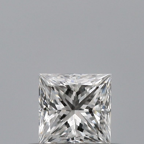 0.34 carat D-VVS2 Natūralus Princess Deimantas (1)