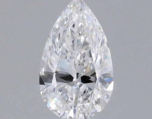 0.4 carat D-VS1 Natūralus Pear Deimantas (1)