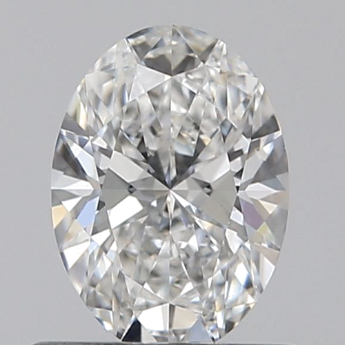 0.6 carat F-VS1 Natūralus Oval Deimantas (1)