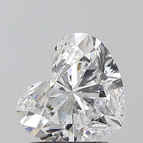 1.5 carat D-VVS2 Natūralus Heart Deimantas (1)