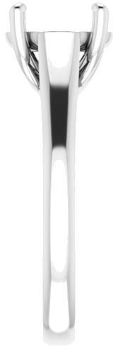 Sužadėtuvių Žiedas „Solitaire“ 585 Baltojo Aukso Round 9mm (4)