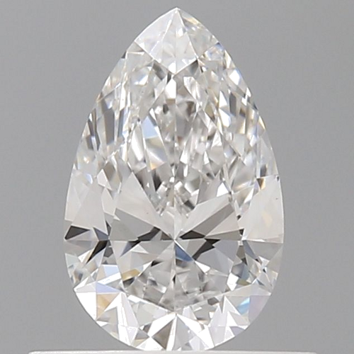 0.54 carat E-VS1 Natūralus Pear Deimantas (1)