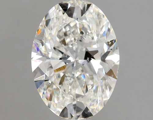 1.0 carat G-SI1 Natūralus Oval Deimantas (1)
