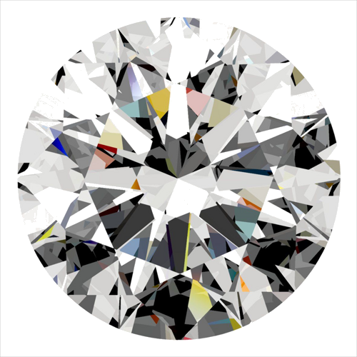 0.31 carat E-VS2 Excellent cut Natūralus Round Deimantas (1)
