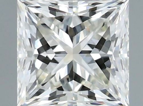 0.4 carat K-VVS2 Natūralus Princess Deimantas (1)