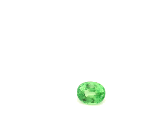 0.47 carat GREEN Oval Garnet (1)