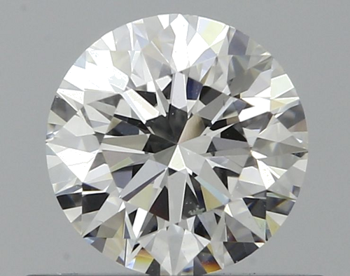 0.5 carat F-SI1 Excellent cut Natūralus Round Deimantas (1)