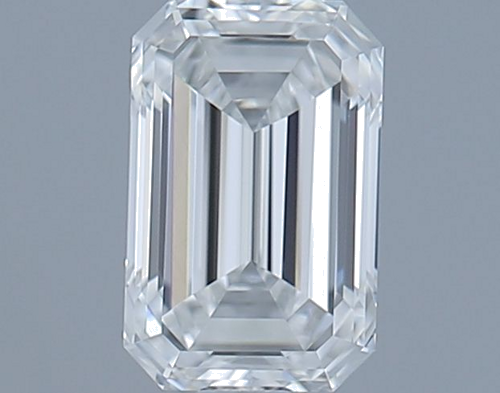 0.51 carat F-VVS2 Natūralus Emerald Deimantas (1)
