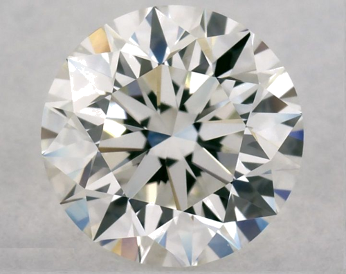 0.96 carat H-VVS2 GD cut Natūralus Round Deimantas (1)