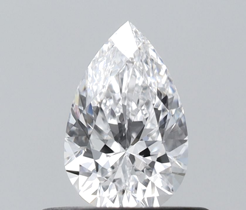 0.41 carat D-VVS1 Natūralus Pear Deimantas (1)