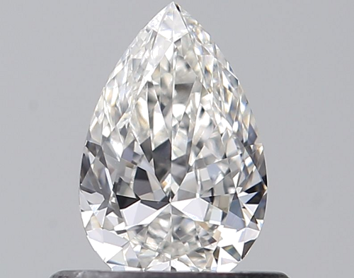 0.5 carat F-VS1 Natūralus Pear Deimantas (1)