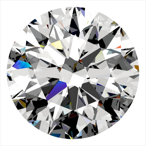 0.3 carat E-SI2 Excellent cut Natūralus Round Deimantas (1)