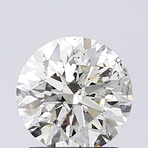 1.21 carat K-SI2 Excellent cut Natūralus Round Deimantas (1)