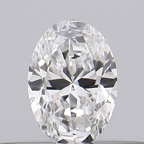 0.18 carat F-VVS2 Natūralus Oval Deimantas (1)
