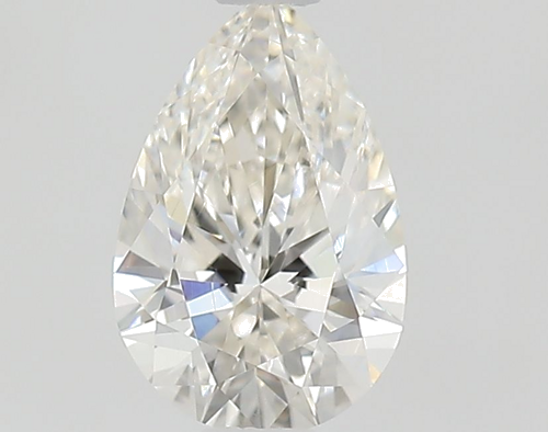 0.53 carat I-VVS1 Natūralus Pear Deimantas (1)