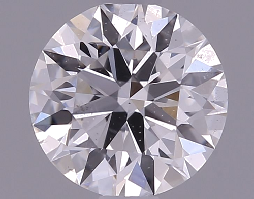 0.5 carat F-SI2 Excellent cut Natūralus Round Deimantas (1)