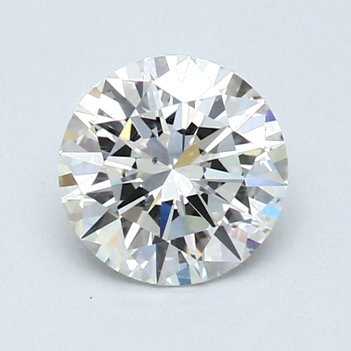 0.91 carat I-VS2 Excellent cut Natūralus Round Deimantas (1)