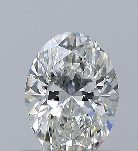0.51 carat G-SI1 Natūralus Oval Deimantas (1)