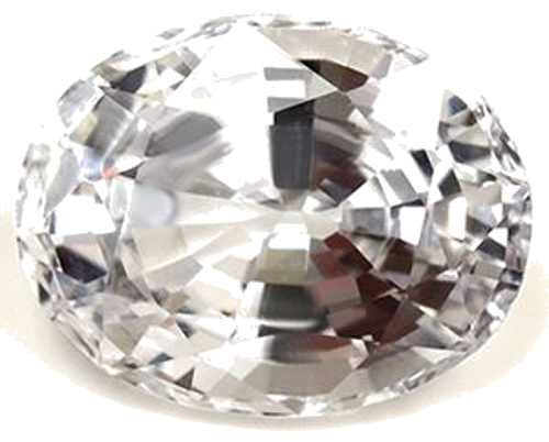 3.39 carat WHITE Oval Safyras (1)