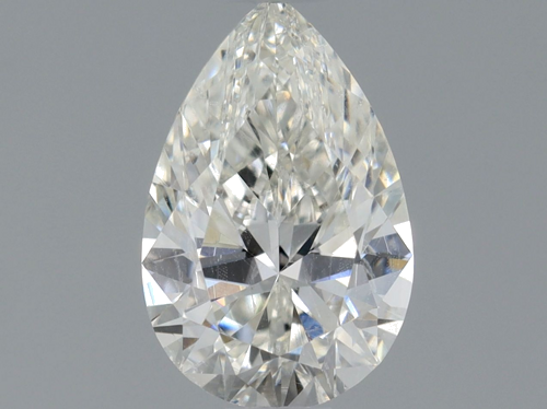 0.57 carat H-SI2 Natūralus Pear Deimantas (1)