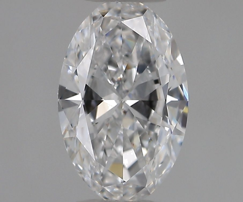 0.5 carat D-VS2 Natūralus Oval Deimantas (1)
