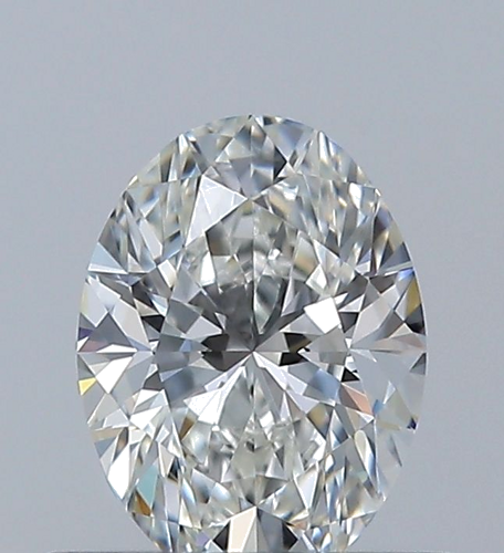 0.5 carat G-VS2 Natūralus Oval Deimantas (1)