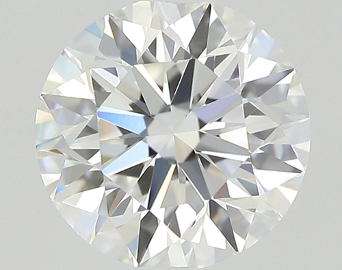 0.5 carat F-VVS1 Excellent cut Natūralus Round Deimantas (1)