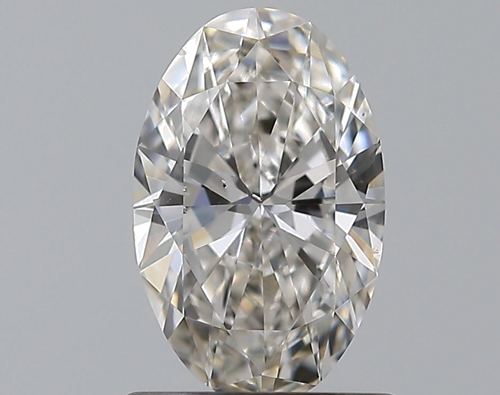 0.75 carat H-SI1 Natūralus Oval Deimantas (1)