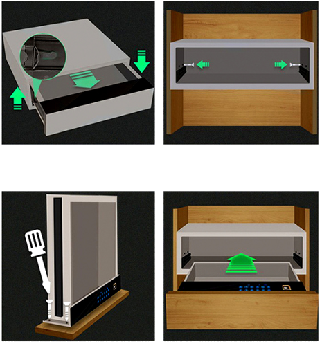Išmanusis seifinis stalčius Intelligent Drawer Safe (8)