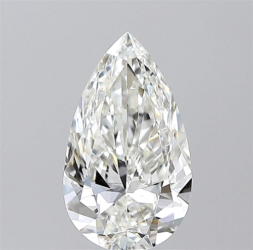 1.51 carat I-SI1 Natūralus Pear Deimantas (1)