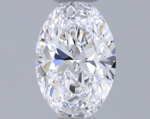 0.5 carat D-VVS2 Natūralus Oval Deimantas (1)