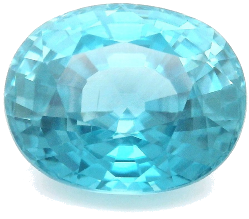 4.77 carat BLUE Oval Zircon (1)