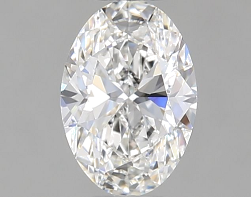 0.5 carat F-VVS2 Natūralus Oval Deimantas (1)