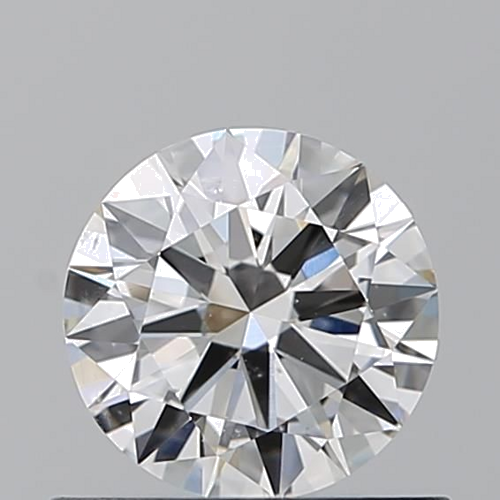0.6 carat F-SI2 Excellent cut Natūralus Round Deimantas (1)