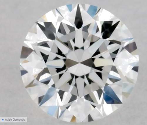 0.26 carat D-IF Excellent cut Natūralus Round Deimantas (1)