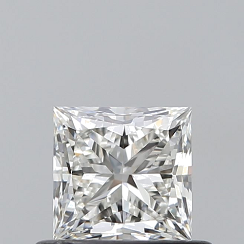 0.6 carat I-VVS1 Natūralus Princess Deimantas (1)