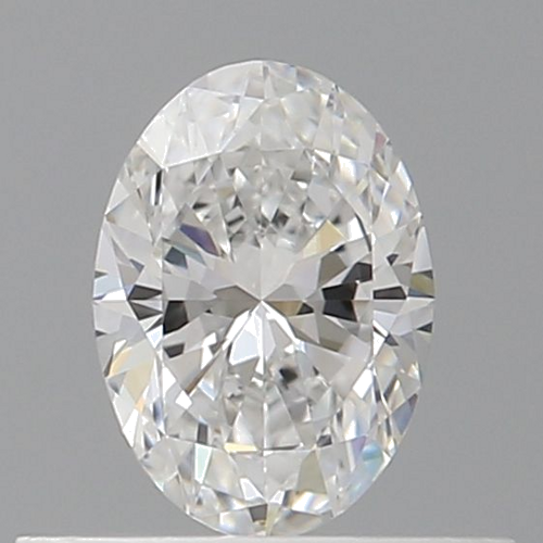 0.4 carat D-VVS2 Natūralus Oval Deimantas (1)