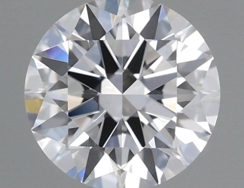 0.59 carat D-VVS2 Excellent cut Natūralus Round Deimantas (1)