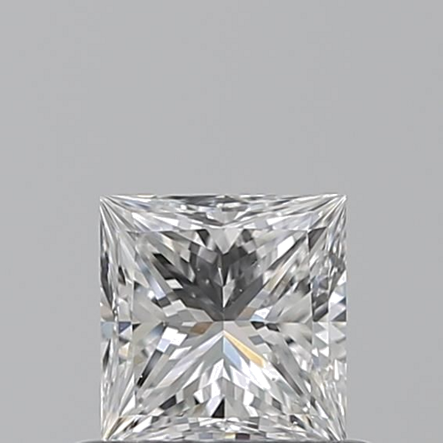 0.5 carat D-SI1 Natūralus Princess Deimantas (1)