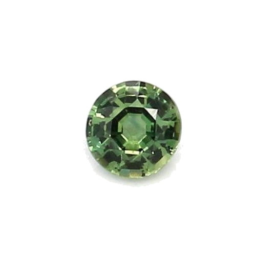 0.23 carat GREEN BRILLIANTSTEP cut Round Safyras (1)