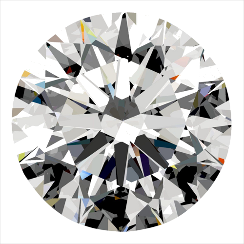 0.3 carat E-VS1 Excellent cut Natūralus Round Deimantas (1)