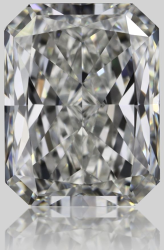 1.01 carat H-VVS1 Natūralus Radiant Deimantas (1)