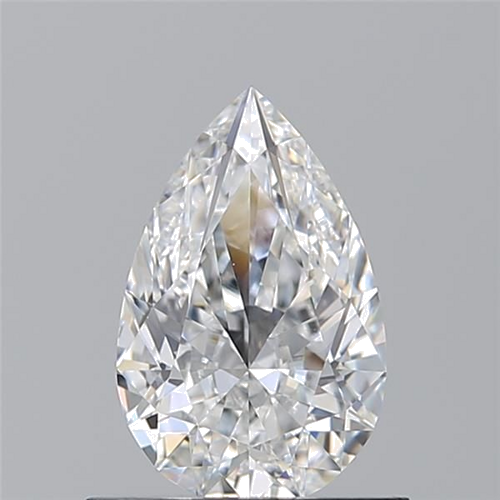 0.7 carat E-VS1 Natūralus Pear Deimantas (1)