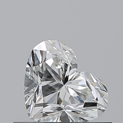 0.51 carat H-VS2 Natūralus Heart Deimantas (1)