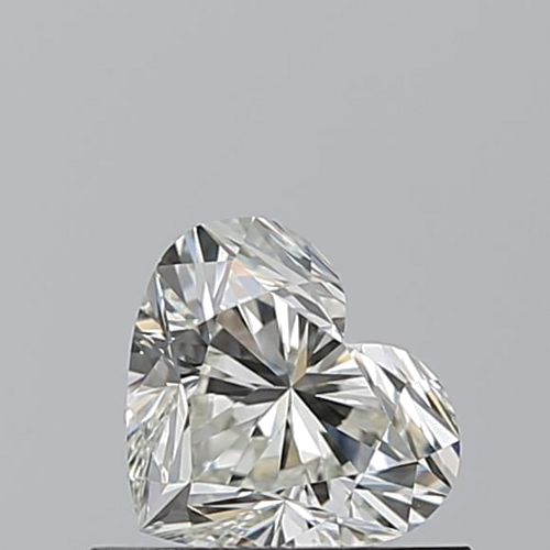 0.61 carat K-VVS1 Natūralus Heart Deimantas (1)