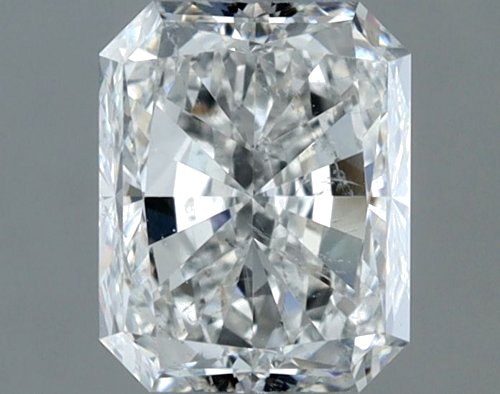 1.0 carat G-SI2 Natūralus Radiant Deimantas (1)