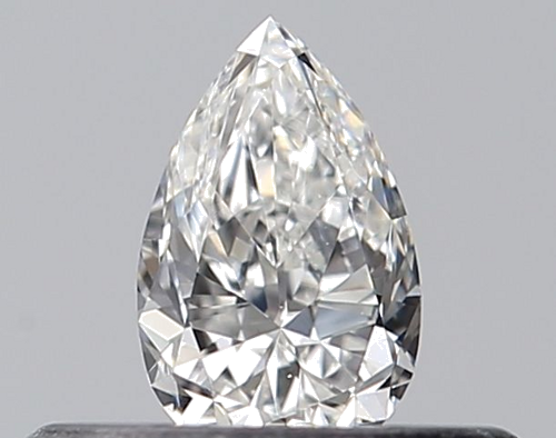 0.23 carat F-VVS1 Natūralus Pear Deimantas (1)