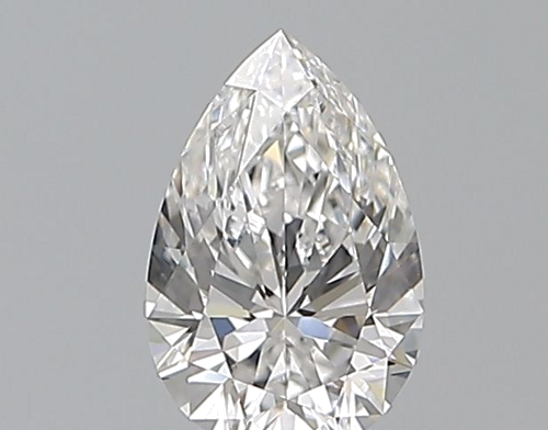 0.7 carat E-VS1 Natūralus Pear Deimantas (1)