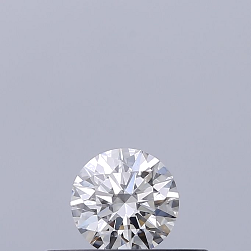 0.19 carat F-VVS1 Excellent cut Natūralus Round Deimantas (1)
